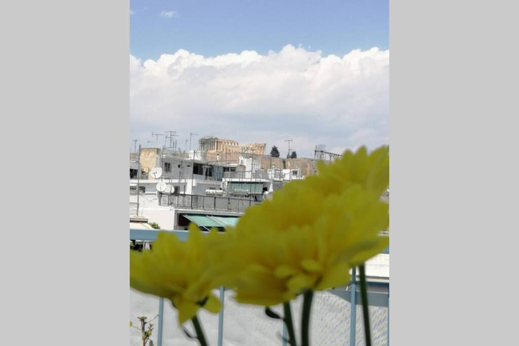 Rooftop Studio, Acropolis View! Atena Exterior foto