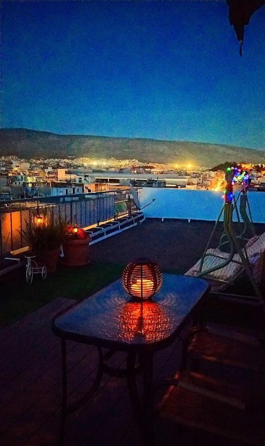 Rooftop Studio, Acropolis View! Atena Exterior foto