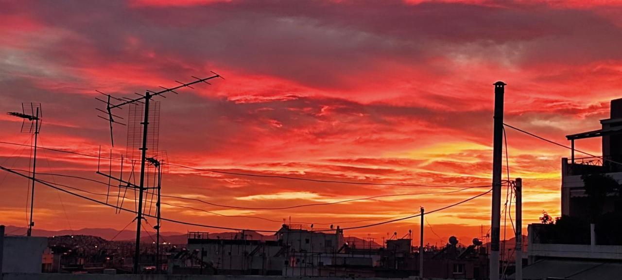 Rooftop Studio, Acropolis View! Atena Exterior foto