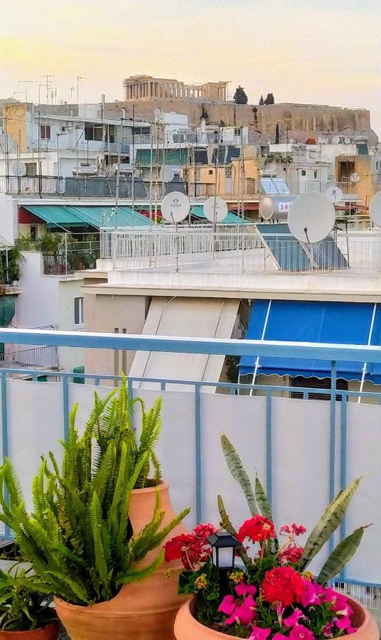 Rooftop Studio, Acropolis View! Atena Exterior foto