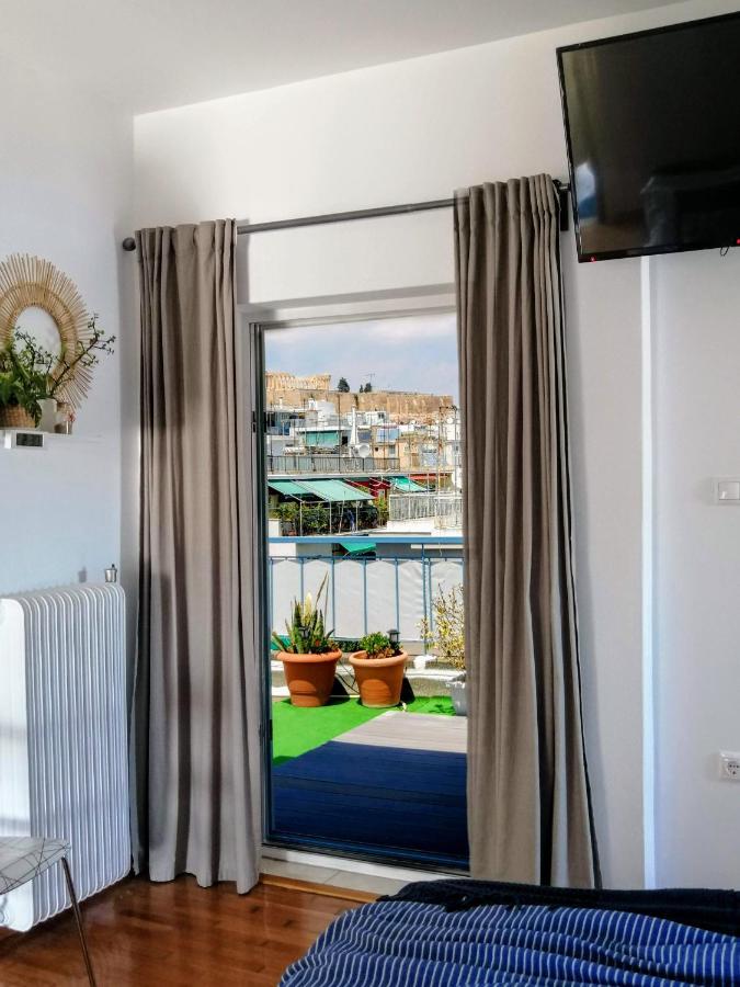 Rooftop Studio, Acropolis View! Atena Exterior foto